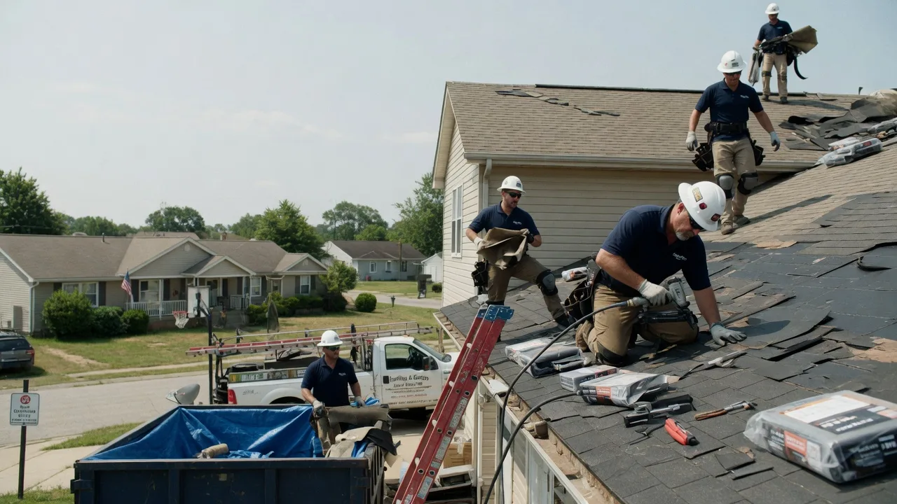Roof Replacement in Cloverdale, IN near me